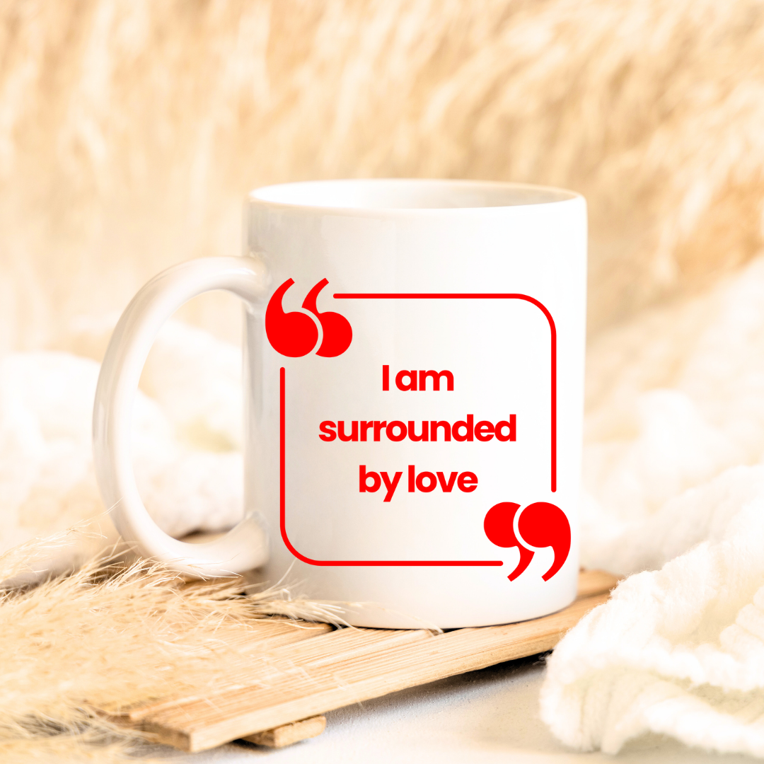 Surrounded by Love Mug