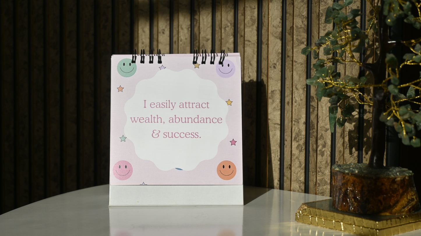 Affirmation Table Flip-Up