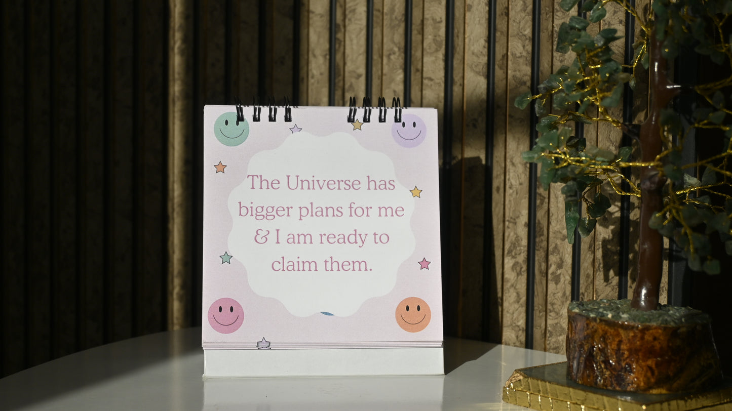 Affirmation Table Flip-Up